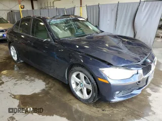 2014 BMW 3 Series 320i with VIN WBA3B1G5XENT00747, listed as a Copart auction lot 64737935 with 123,374 mi miles and Salvage title. Bid and sale history available at DreamBid. Image 4.