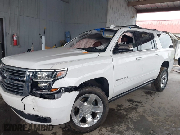 2019 Chevrolet Suburban Premier with VIN 1GNSKJKJ2KR354283, listed as a IAAI auction lot 39548082 with Not Provided miles and . Bid and sale history available at DreamBid. Image 17.