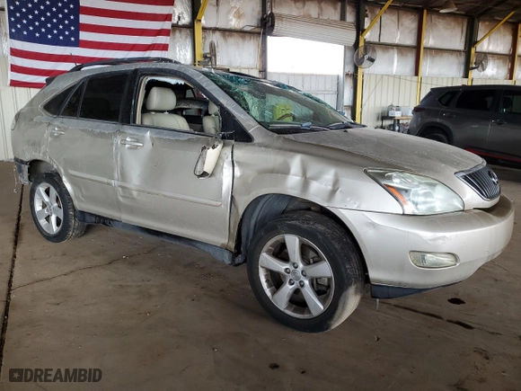 2006 Lexus RX 330 with VIN JTJGA31U960065112, listed as a Copart auction lot 48749445 with 228,255 mi miles and Salvage Title. Bid and sale history available at carsss.com. Image 4.