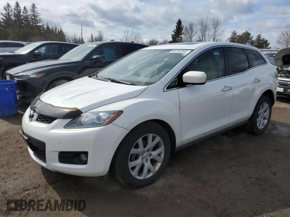 2008 Mazda CX-7 Sport with VIN JM3ER293880210563, listed as a Copart auction lot 50732345 with 118,306 mi miles and Clean Title. Bid and sale history available at carsss.com. Image 1.