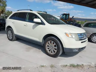 2007 Ford Edge SEL with VIN 2FMDK48C17BB43917, listed as a IAAI auction lot 42109444 with 156,813 mi miles. Bid and sale history available at carsss.com. Image 1.