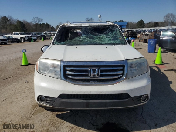 2012 Honda Pilot EX-L with VIN 5FNYF3H59CB042692, listed as a Copart auction lot 48790495 with 203,674 mi miles and Salvage Title. Bid and sale history available at carsss.com. Image 5.