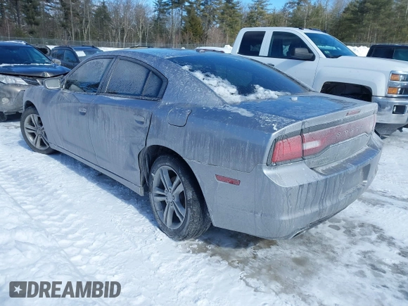 2014 Dodge Charger SXT with VIN 2C3CDXJG2EH135638, listed as a IAAI auction lot 41557427 with 83,536 mi miles. Bid and sale history available at carsss.com. Image 3.