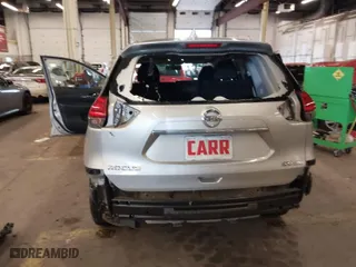 2017 Nissan Rogue SL with VIN JN8AT2MV7HW282129, listed as a IAAI auction lot 41798840 with 119,825 mi miles. Bid and sale history available at carsss.com. Image 6.