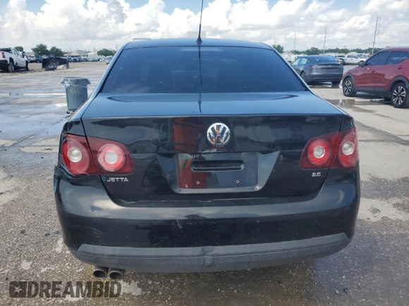 2010 Volkswagen Jetta S with VIN 3VWJZ7AJ3AM029692, listed as a Copart auction lot 61743435 with Not provided miles and Salvage title. Bid and sale history available at DreamBid. Image 6.