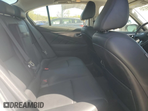 2017 Infiniti Q50 3.0t Premium with VIN JN1EV7AR0HM840588, listed as a Copart auction lot 53259745 with 107,886 mi miles and Salvage Title. Bid and sale history available at carsss.com. Image 10.