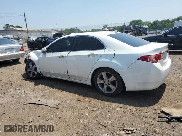 2012 Acura TSX with VIN JH4CU2F43CC014015, listed as a Copart auction lot 60648565 with 180,601 mi miles and Salvage title. Bid and sale history available at DreamBid. Image 2.