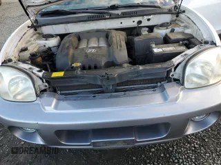 2002 Hyundai Santa Fe GLS with VIN KM8SC73D82U255770, listed as a Copart auction lot 78057954 with 142,822 mi miles and Salvage Title. Bid and sale history available at carsss.com. Image 12.