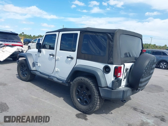 2018 Jeep Wrangler Unlimited Sport with VIN 1C4BJWDG6JL859089, listed as a IAAI auction lot 40600778 with 112,406 mi miles and . Bid and sale history available at DreamBid. Image 3.
