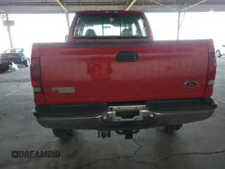2000 Ford F-250 with VIN 3FTNW21S0YMA58344, listed as a Copart auction lot 69419204 with 108,262 mi miles and Salvage title. Bid and sale history available at DreamBid. Image 6.