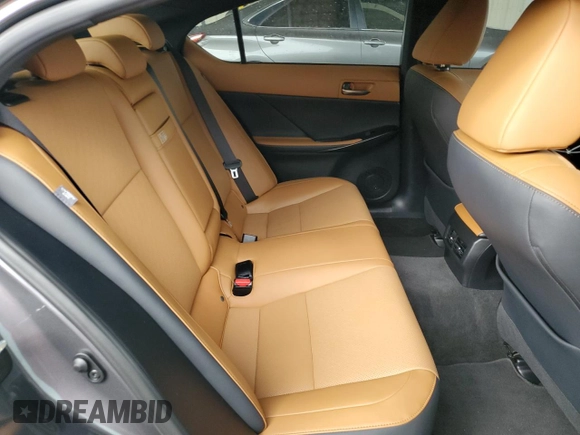 2024 Lexus IS 350 F Sport with VIN JTHBZ1B24R5076452, listed as a Copart auction lot 52170415 with 15,232 mi miles and Salvage title. Bid and sale history available at DreamBid. Image 10.
