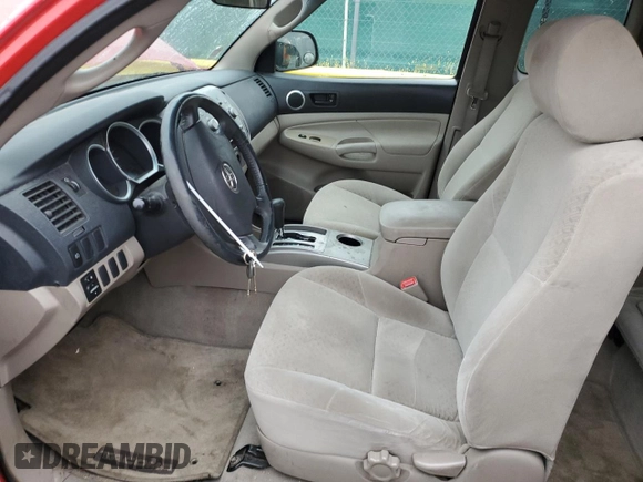2005 Toyota Tacoma with VIN 5TEUU42N85Z109531, listed as a Copart auction lot 54693745 with 373,213 mi miles and Salvage Title. Bid and sale history available at DreamBid. Image 7.