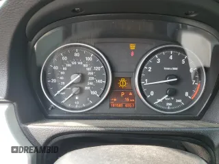 2007 BMW 3 Series 335xi with VIN WBAVD53557A008806, listed as a Copart auction lot 44773525 with 181,583 mi miles and Salvage Title. Bid and sale history available at carsss.com. Image 9.