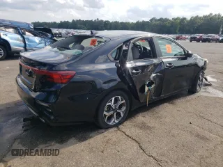 2021 Kia Forte LXS with VIN 3KPF24AD7ME354379, listed as a Copart auction lot 57523025 with Not provided miles and Salvage title. Bid and sale history available at DreamBid. Image 3.