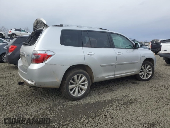 2009 Toyota Highlander Limited with VIN JTEEW44A692031958, listed as a Copart auction lot 45312135 with 319,035 mi miles and Salvage title. Bid and sale history available at DreamBid. Image 3.