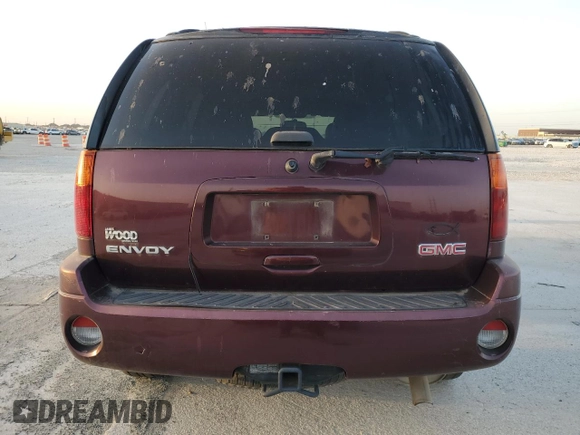 2006 GMC Envoy SLT with VIN 1GKDS13S762176222, listed as a Copart auction lot 49713745 with 175,537 mi miles and Clean Title. Bid and sale history available at carsss.com. Image 6.
