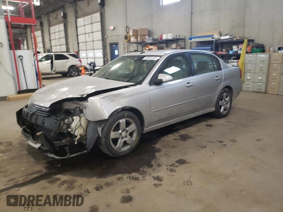 2006 Chevrolet Malibu LTZ with VIN 1G1ZU53866F299003, listed as a Copart auction lot 48884425 with 144,698 mi miles and Salvage Title. Bid and sale history available at DreamBid. Image 1.