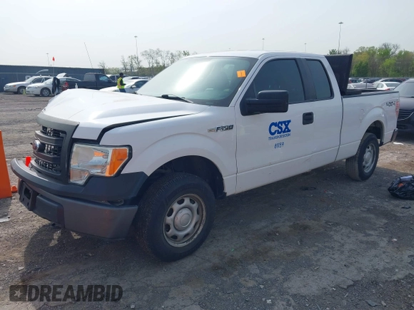 2014 Ford F-150 XL z VIN 1FTFX1EF0EKF29727, wystawiony jako IAAI lot #42033353 z przebiegiem 101 692 mil mil oraz . Historia ofert i sprzedaży dostępna na DreamBid. Obrazek 17.