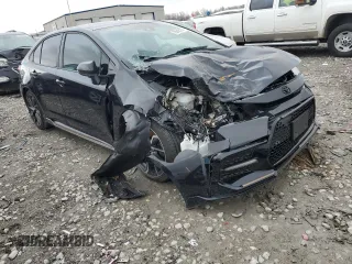 2021 Toyota Corolla SE with VIN 5YFM4MCE0MP077175, listed as a Copart auction lot 79843174 with 32,017 mi miles and Salvage Title. Bid and sale history available at carsss.com. Image 4.