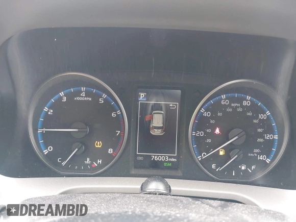 2018 Toyota RAV4 XLE with VIN 2T3RFREV4JW798868, listed as a IAAI auction lot 41751618 with 76,003 mi miles. Bid and sale history available at carsss.com. Image 7.