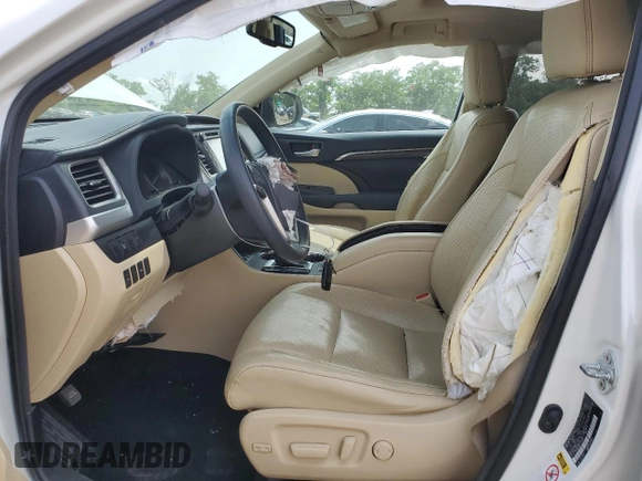 2014 Toyota Highlander Limited with VIN 5TDDCRFH7ES006618, listed as a Copart auction lot 59916665 with 56,290 mi miles and Salvage title. Bid and sale history available at DreamBid. Image 7.