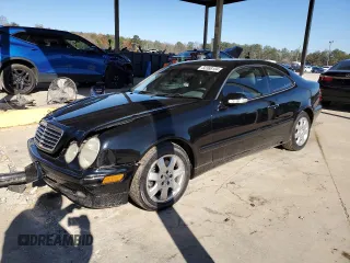 2001 Mercedes-Benz CLK 320/430 with VIN WDBLJ65G11F172991, listed as a Copart auction lot 82368104 with 138,194 mi miles and Salvage Title. Bid and sale history available at DreamBid. Image 1.
