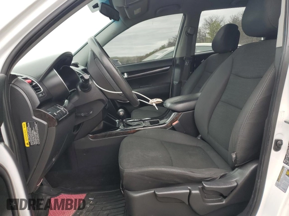 2014 Kia Sorento LX with VIN 5XYKT3A66EG543360, listed as a Copart auction lot 53650595 with 133,330 mi miles and Salvage Title. Bid and sale history available at carsss.com. Image 7.