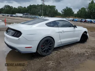 2018 Ford Mustang EcoBoost with VIN 1FA6P8TH4J5105611, listed as a Copart auction lot 61409065 with 93,811 mi miles and Salvage title. Bid and sale history available at DreamBid. Image 3.