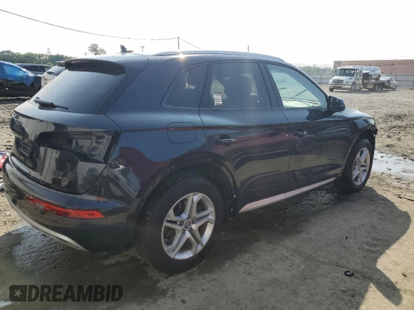 2018 Audi Q5 Premium with VIN WA1ANAFY4J2218404, listed as a Copart auction lot 60293695 with 80,767 mi miles and Salvage title. Bid and sale history available at DreamBid. Image 3.