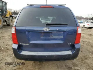 2009 Kia Sedona LX with VIN KNDMB233396298759, listed as a Copart auction lot 42499505 with 141,899 mi miles and Salvage Title. Bid and sale history available at carsss.com. Image 6.
