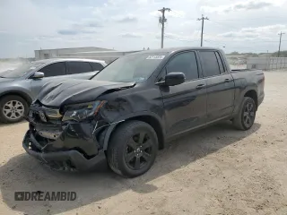 2017 Honda Ridgeline Black Edition with VIN 5FPYK3F81HB033590, listed as a Copart auction lot 53115525 with 128,971 mi miles and Salvage title. Bid and sale history available at DreamBid. Image 1.