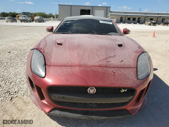 2016 Jaguar F-TYPE R with VIN SAJWJ6DL6GMK24246, listed as a Copart auction lot 77858654 with 31,389 mi miles and Clean Title. Bid and sale history available at carsss.com. Image 5.