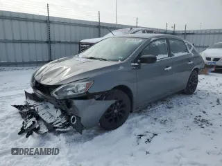 2018 Nissan Sentra S with VIN 3N1AB7AP3JY273771, listed as a Copart auction lot 45819765 with 52,003 mi miles and Salvage Title. Bid and sale history available at carsss.com. Image 1.