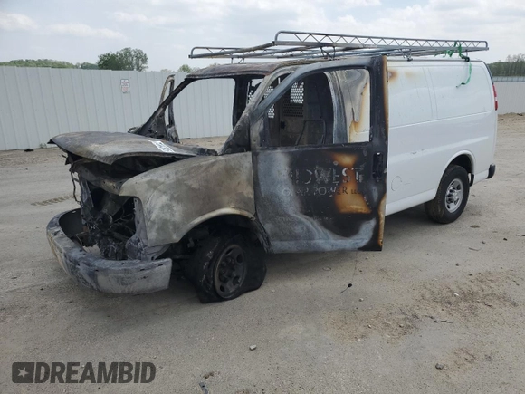 2017 Chevrolet Express Cargo с VIN 1GCWGAFF6H1104635, выставлен на аукционе Copart как лот 57344345 с пробегом Не указан миль и На запчасти • Non repairable. История ставок и продаж доступна на DreamBid. Изображение 1.