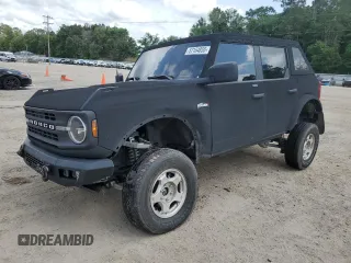 2021 Ford Bronco with VIN 1FMEE5BP4MLA90588, listed as a Copart auction lot 57164855 with 22,550 mi miles and Salvage title. Bid and sale history available at DreamBid. Image 1.