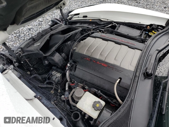 2019 Chevrolet Corvette Grand Sport 1LT with VIN 1G1YW2D74K5113002, listed as a Copart auction lot 63511015 with Not provided miles and Salvage title. Bid and sale history available at DreamBid. Image 11.