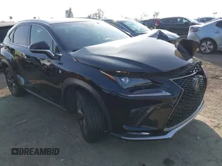 2018 Lexus NX with VIN JTJYARBZ7J2096325, listed as a IAAI auction lot 41478229 with 59,712 mi miles. Bid and sale history available at carsss.com. Image 1.
