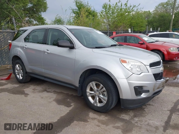 2012 Chevrolet Equinox LS with VIN 2GNALBEK6C6224412, listed as a IAAI auction lot 42091755 with 134,855 mi miles and . Bid and sale history available at DreamBid. Image 1.