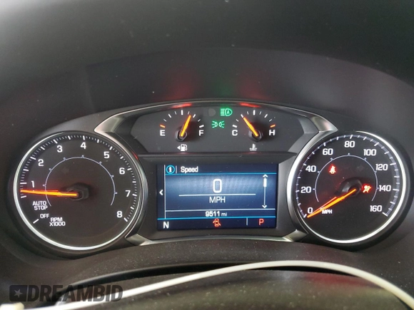2024 GMC Terrain SLE with VIN 3GKALMEG0RL130101, listed as a Copart auction lot 58255165 with 9,511 mi miles and Salvage title. Bid and sale history available at DreamBid. Image 9.
