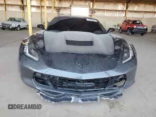 2017 Chevrolet Corvette Grand Sport 2LT z VIN 1G1YX2D76H5115808, wystawiony jako Copart lot #57915575 z przebiegiem 24 597 mil mil oraz Szkoda całkowita • Salvage title. Historia ofert i sprzedaży dostępna na DreamBid. Obrazek 5.