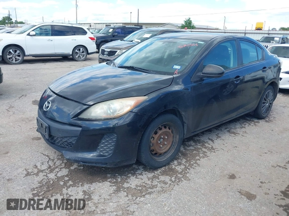 2013 Mazda 3 i Sport with VIN JM1BL1U75D1827604, listed as a IAAI auction lot 42240344 with 18,526 mi miles and . Bid and sale history available at DreamBid. Image 2.
