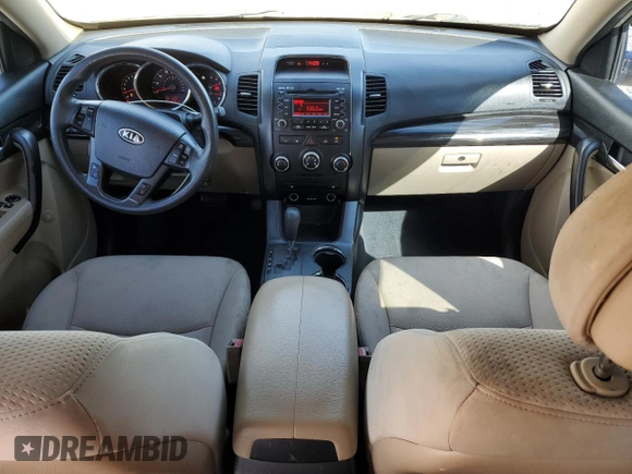 2011 Kia Sorento LX with VIN 5XYKT3A15BG125050, listed as a Copart auction lot 50715195 with 156,970 mi miles and Salvage Title. Bid and sale history available at carsss.com. Image 8.