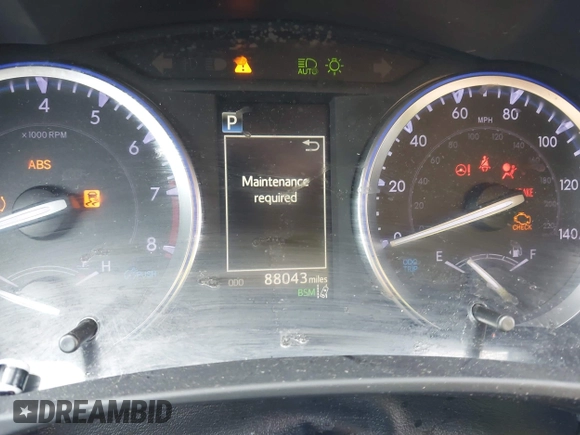 2019 Toyota Highlander SE with VIN 5TDJZRFH2KS975689, listed as a IAAI auction lot 42250723 with 88,043 mi miles and . Bid and sale history available at DreamBid. Image 7.