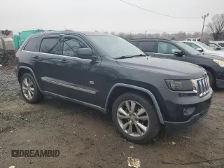 2011 Jeep Grand Cherokee 70th Anniversary with VIN 1J4RR4GT3BC675003, listed as a Copart auction lot 85105224 with 184,430 mi miles and Salvage Title. Bid and sale history available at carsss.com. Image 4.