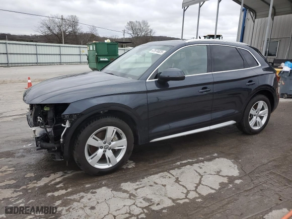 2019 Audi Q5 Prestige with VIN WA1CNAFY1K2054569, listed as a Copart auction lot 47974925 with 59,249 mi miles and Salvage Title. Bid and sale history available at carsss.com. Image 1.