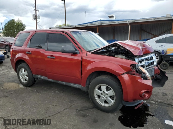 2012 Ford Escape XLS with VIN 1FMCU9C71CKB13734, listed as a Copart auction lot 55331865 with 182,323 mi miles and Salvage title. Bid and sale history available at DreamBid. Image 4.