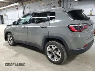 2021 Jeep Compass Limited with VIN 3C4NJDCB8MT524030, listed as a Copart auction lot 51292855 with 69,328 mi miles and Salvage Title. Bid and sale history available at carsss.com. Image 2.