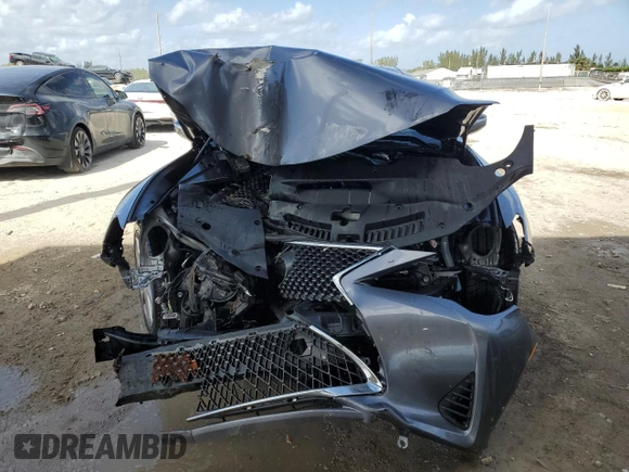 2019 Lexus RC 300 with VIN JTHHA5BC8K5009912, listed as a Copart auction lot 44950345 with Not provided miles and Non repairable. Bid and sale history available at DreamBid. Image 5.