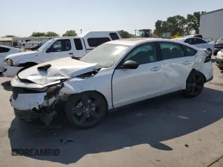 2024 Honda Accord Sport-L with VIN 1HGCY2F7XRA092409, listed as a Copart auction lot 59718225 with 23,327 mi miles and Salvage title. Bid and sale history available at DreamBid. Image 1.