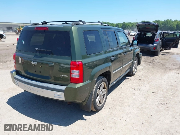 2008 Jeep Patriot Limited with VIN 1J8FT48W38D708743, listed as a IAAI auction lot 42665046 with 71,176 mi miles and . Bid and sale history available at DreamBid. Image 4.